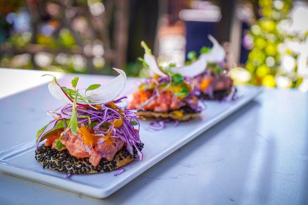 Tuna Poke Tostada