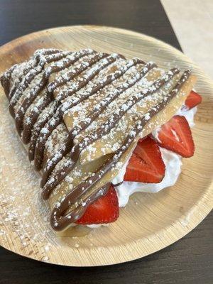 Strawberry Nutella Crepe