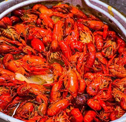 South Louisiana Boiled Crawfish