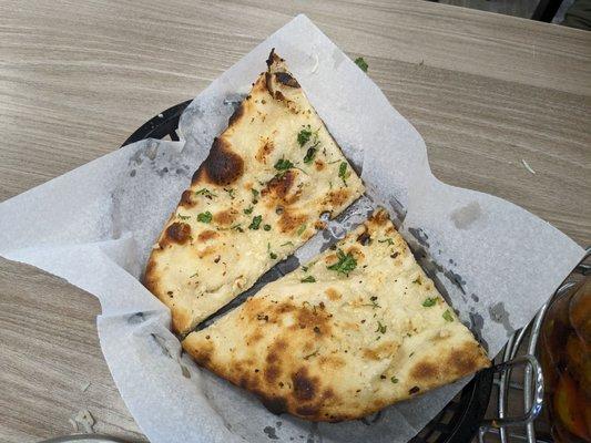 Garlic naan