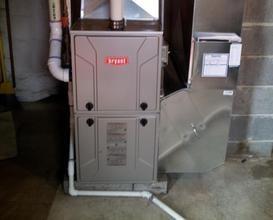 Furnace installed