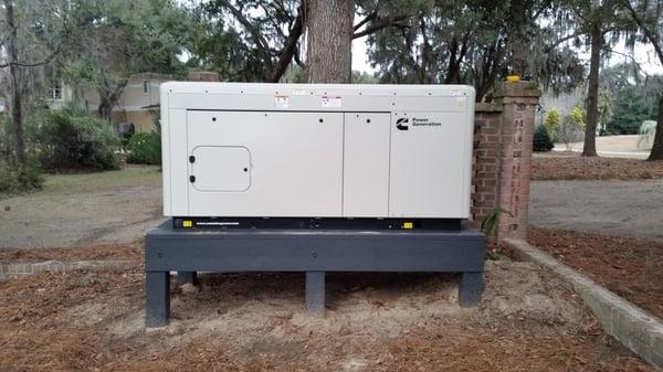 50 KW Cummins Generator on Johns Island SC