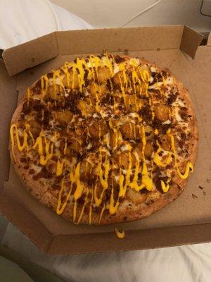 Loaded Tot-zza Pizza