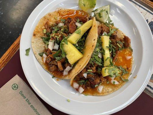 Street Tacos. Al Pastor.