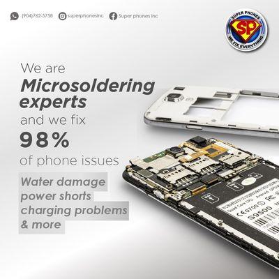 Microsoldering experts, always looking for 100% customer satisfaction