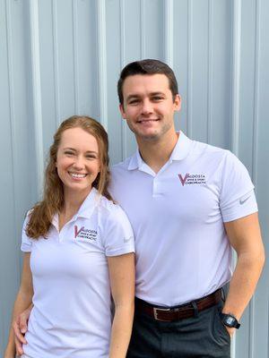 Dr. Jake Croft and Mrs. Lacey Croft with Valdosta Spine & Sport Chiropractic