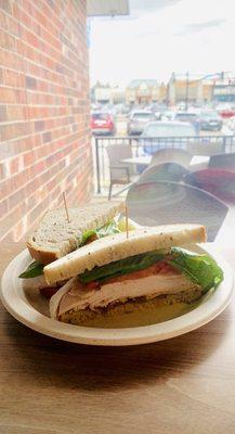 Mango Turkey Sandwich