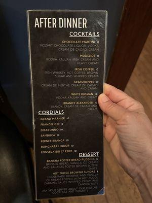 Cocktails  5/2024