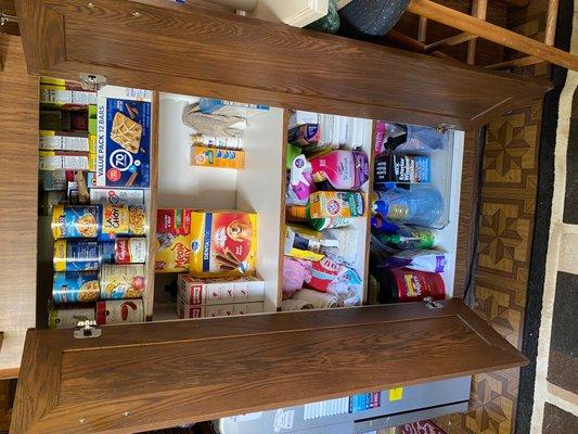 Organizing cabinets