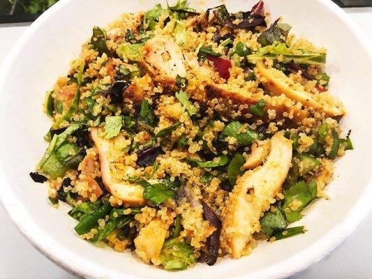 Tandoori Chicken Quinoa Salad.