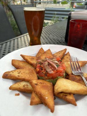 Tomato tartare (vegan)