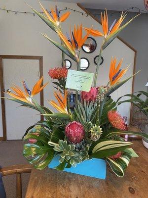 Tropical Flower arrangement