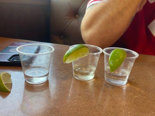 Tequila flight