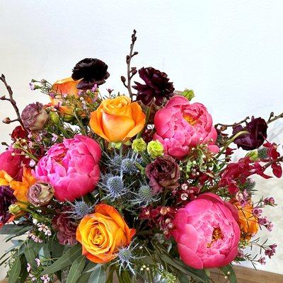 Colorful summer arrangement