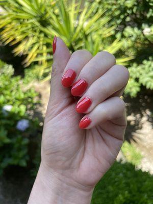 Gel manicure