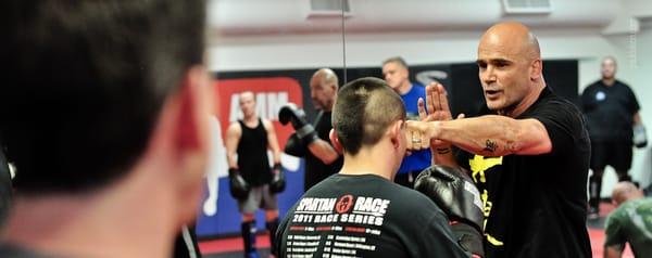 Bas Rutten's MMA system class taught personally by Bas Rutten