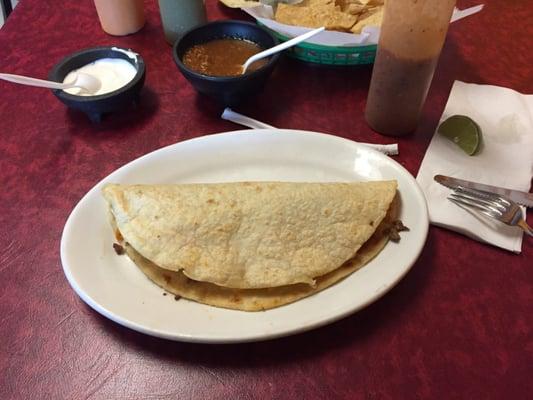 Quesadilla de asada