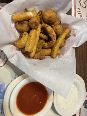 Platter Sampler (fried veggies)