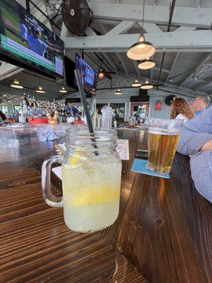 Camp Lemonade at the bar!