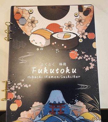 Menu cover