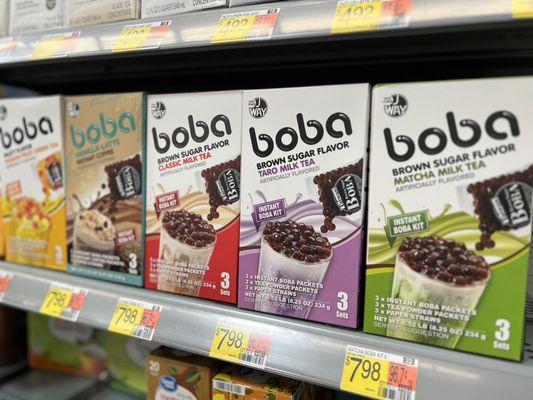 Walmart leveling up with boba! Cool.