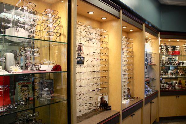 We offer a wide selection of frames-- come in and choose yours today!