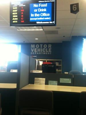 Motor Vehicle  Department