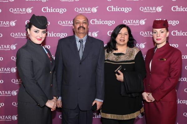 Qatar Airlines Award Party