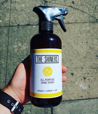 Our All Purpose Shine Spray available for purchase!