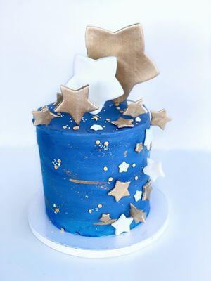 Star theme cake