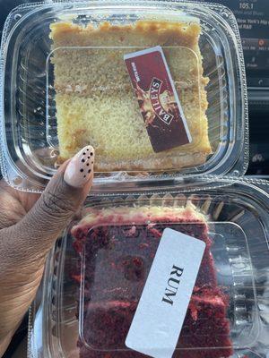 Liquor Infused Cake Slices