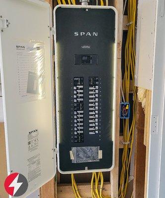 electrical installation/SPAN electrical panel