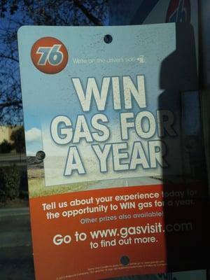 76 Gas Station, Next to Chabot College, Hayward, CA.