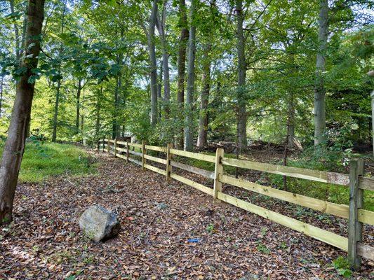 Fence installation