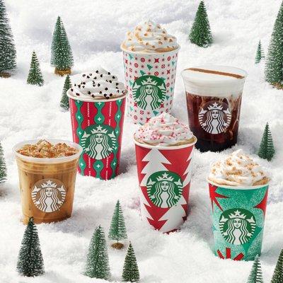 Starbucks Holiday Beverages