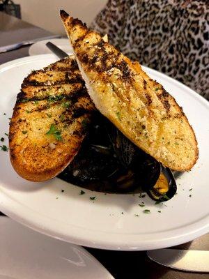 Steamed Mussels