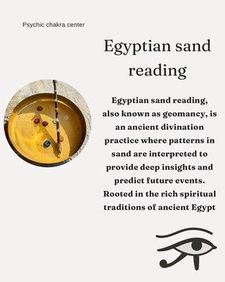 Egyptian Sand reading