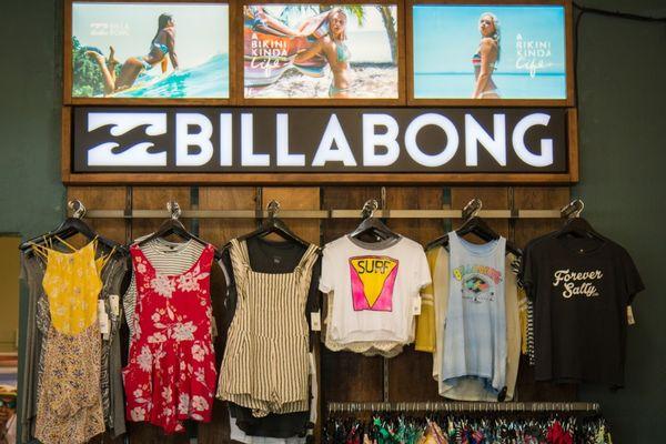 Great selection of Billabong clothing for women and men