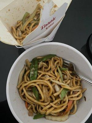 86. Vegetable Lo Mein