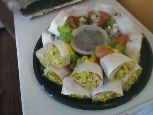 Wrap platter