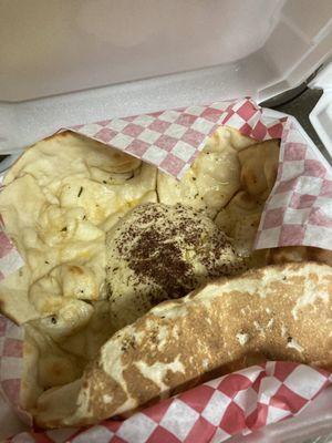 Hummus with Naan