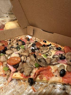 Delicious Combo Pizza