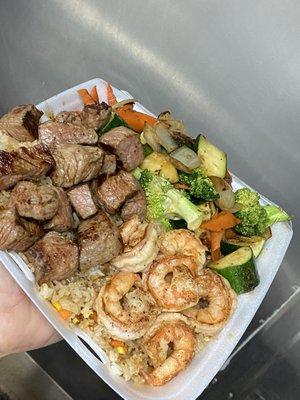 Combo hibachi