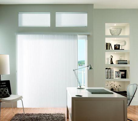 Cellular Shades and Matching Slide Vue