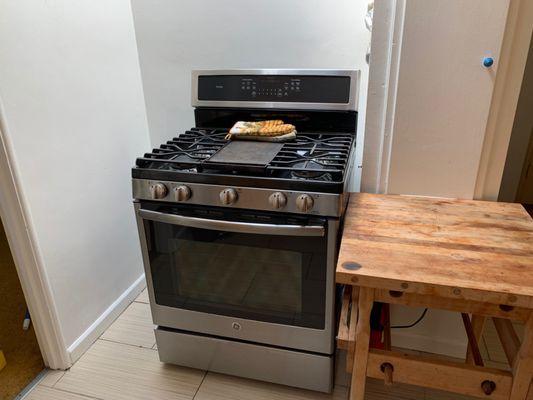 Kitchen cleaned by BerryClean