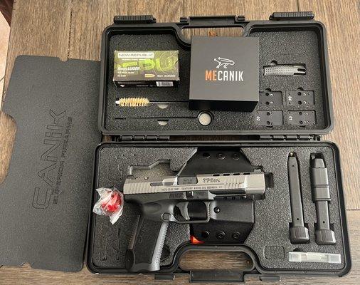 My new Canik TP9SFX, Mecanik MO2 optic.