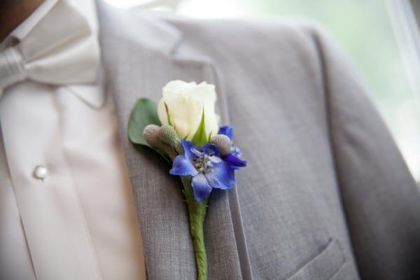 Groom's Boutonniere
 
 (Photo by Bonnie J. Heath)