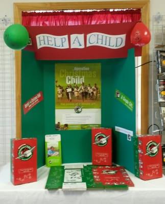 Operation Christmas Child Boxes available here