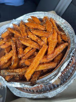 Sweet potatoes fries