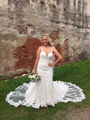 My daughter, stunning bride !!!